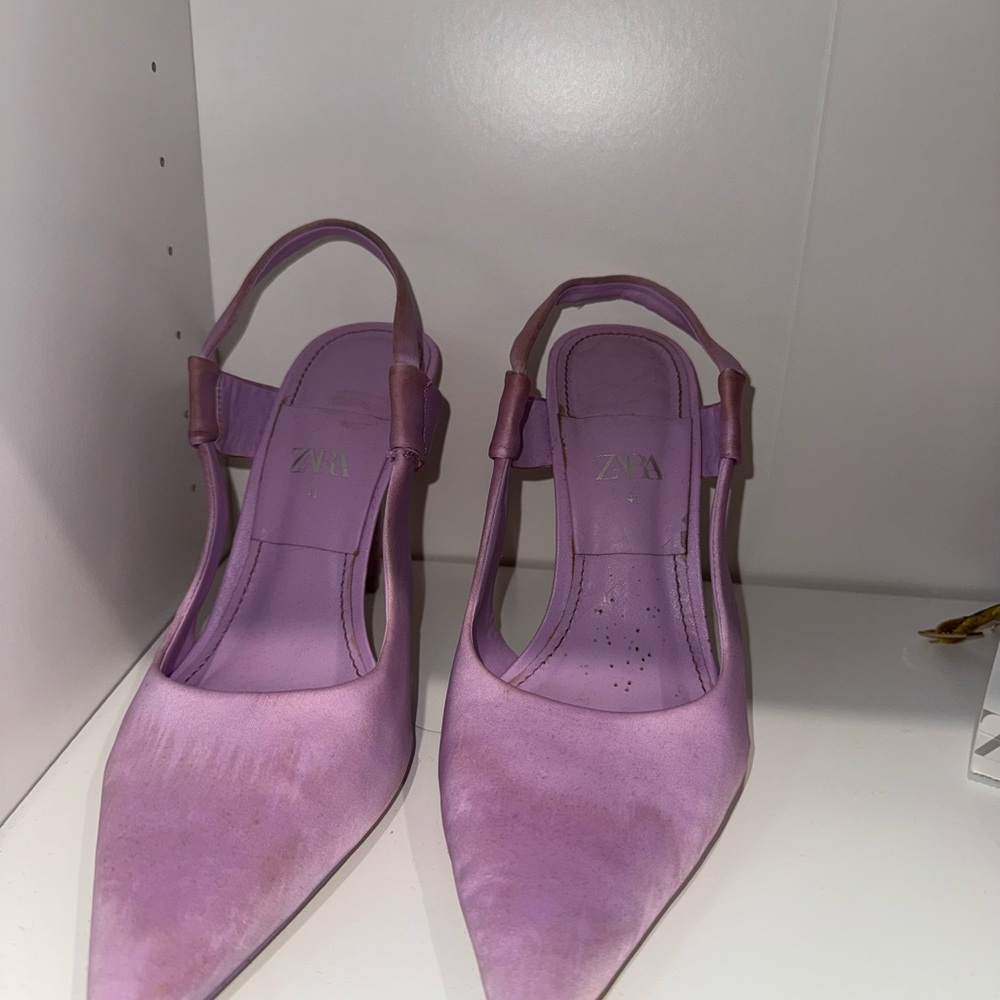 Zara Women's Lilac Heels